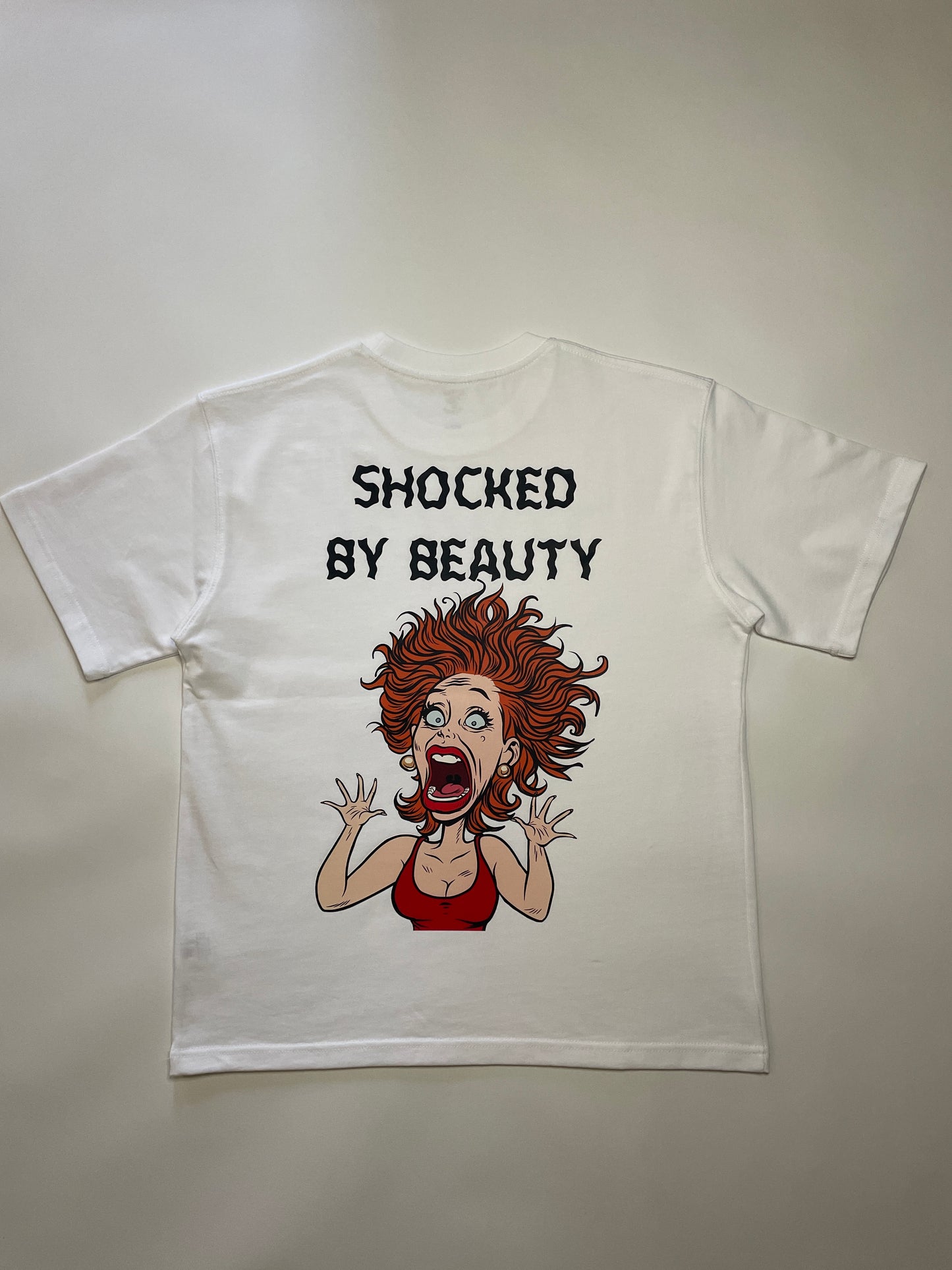 Shocked by beauty tee