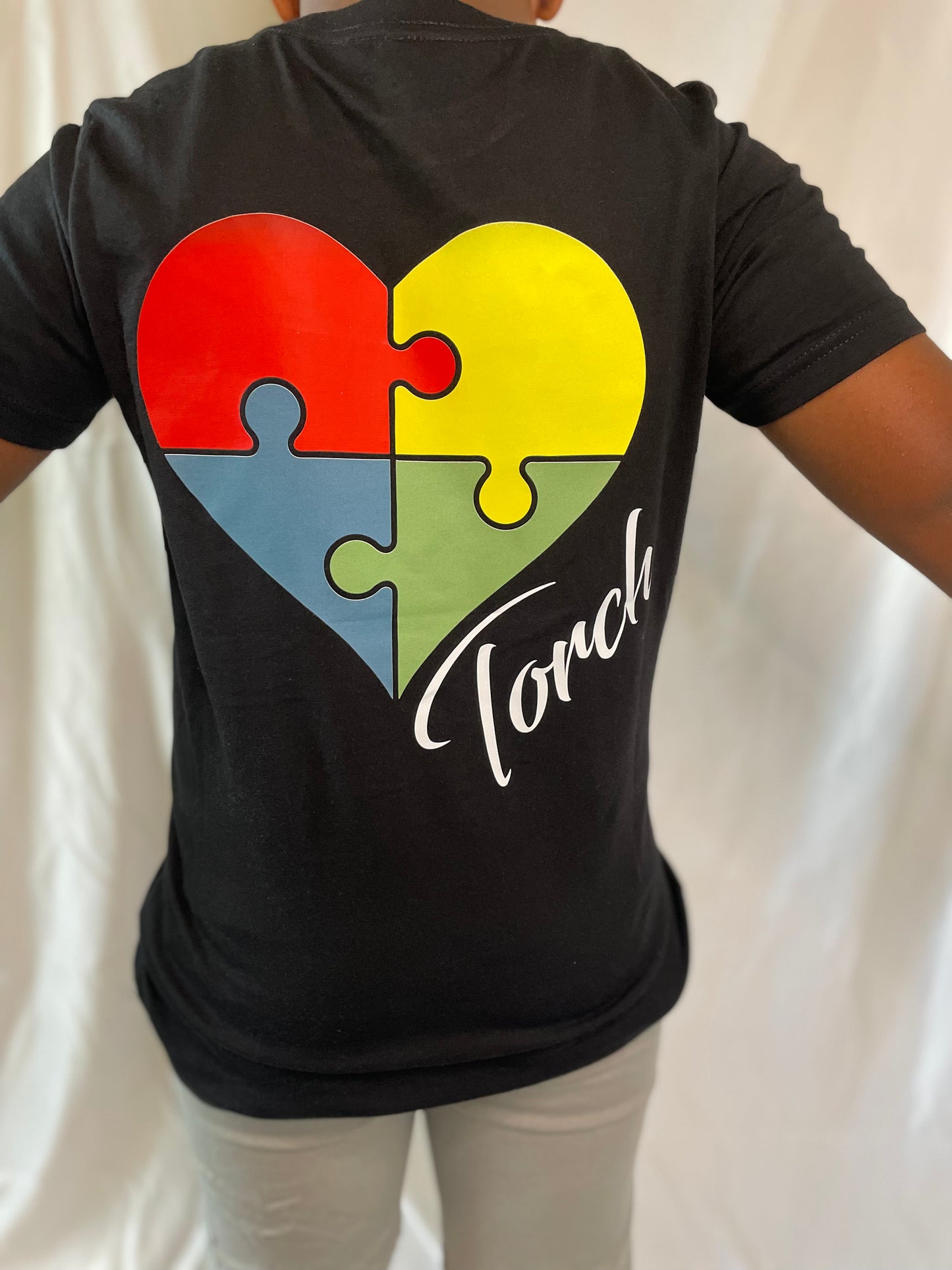 Torch puzzle tee