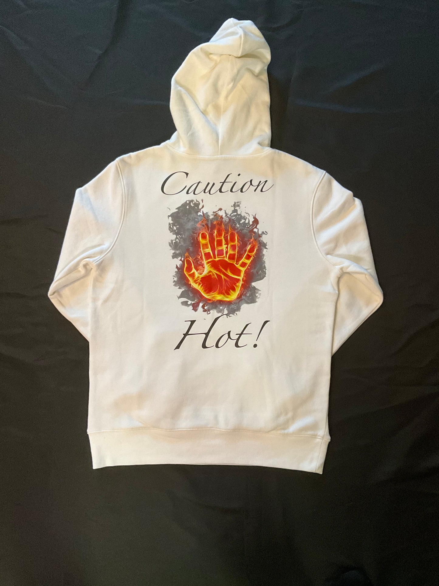 Caution hot hoodie